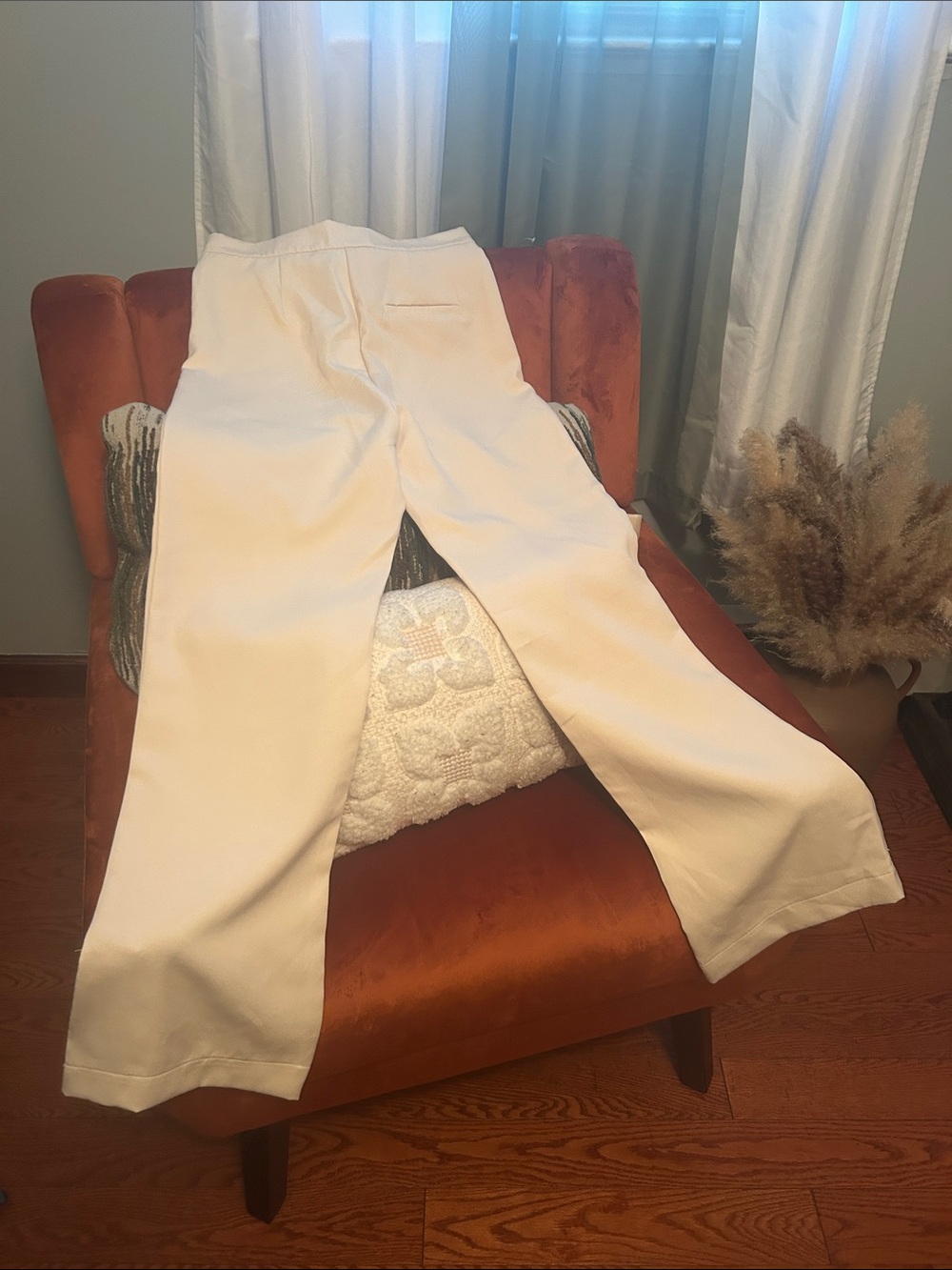 Zara Cream Strapless Buttoned Jumpsuit Set - Picture 11 of 14